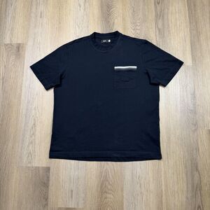 Rapha Shirt Mens Large Black Pocket Jersey Crewneck Casual Tee Logo Cycling